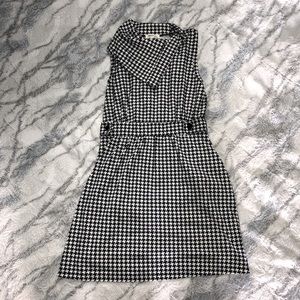 HOUNDSTOOTH DRESS